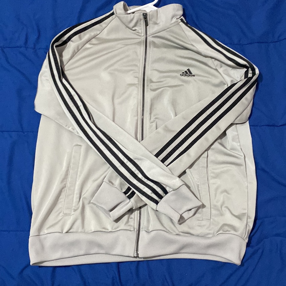 Adidas Grey Track Jacket